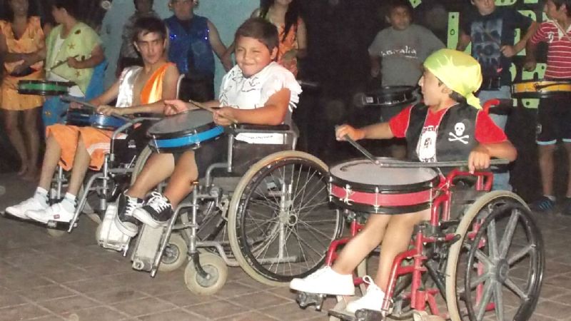 Acto de fin de año de la Escuela Especial Nº999