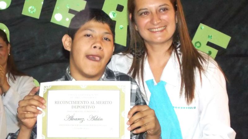 Acto de fin de año de la Escuela Especial Nº999