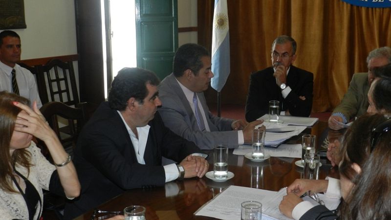 Diputados se reunieron con miembros de la Corte de Justicia