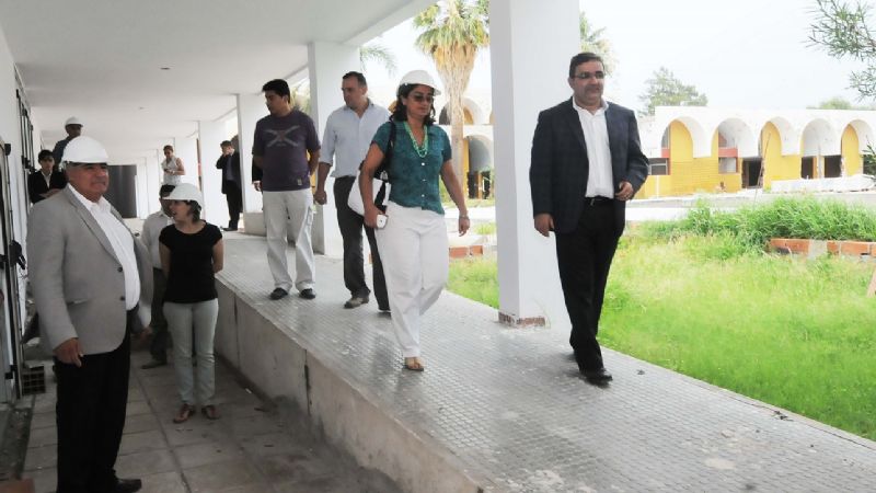 Corpacci visitó el futuro Centro de Promoción e Integración Juvenil