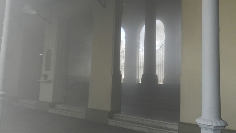 Por quema de neumáticos, empleados se intoxicaron