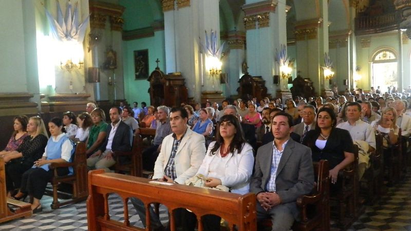 El ámbito legislativo rindió su homenaje a la Virgen del Valle