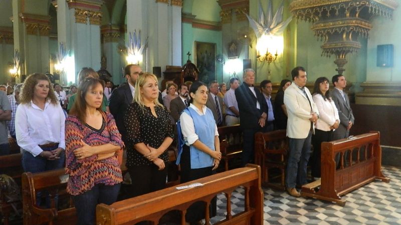 El ámbito legislativo rindió su homenaje a la Virgen del Valle