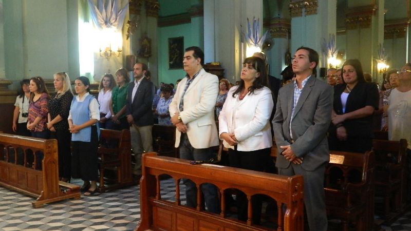 El ámbito legislativo rindió su homenaje a la Virgen del Valle