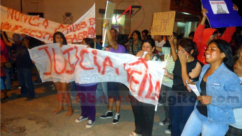 Se realizó la primera marcha de silencio por Keila Reinoso