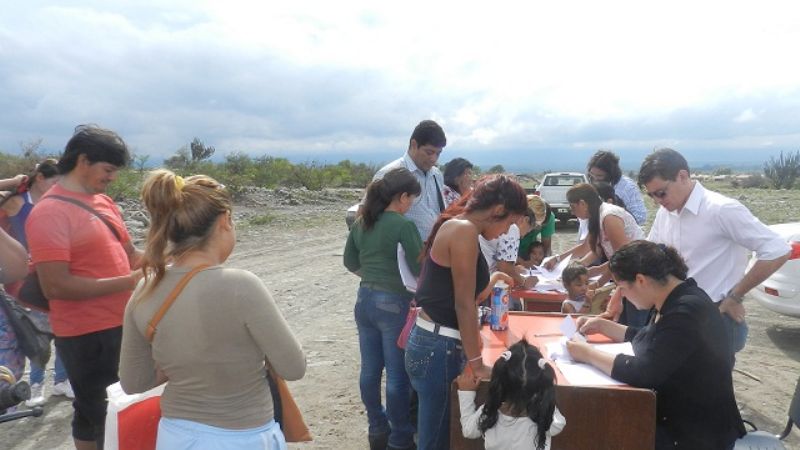 620 familias beneficiadas en el loteo “Parque sur”