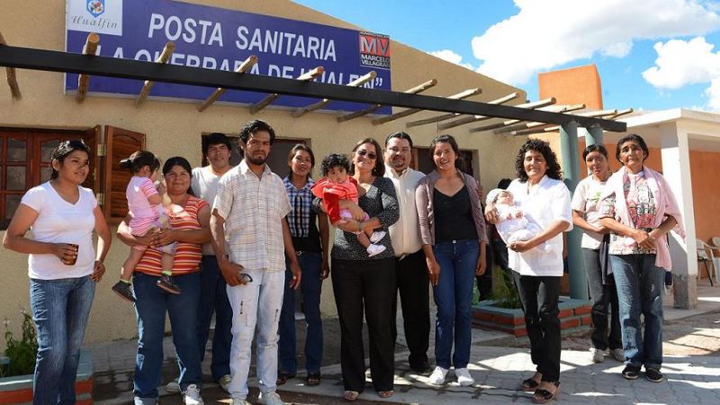 La Gobernadora inauguró importantes obras en Villa Vil