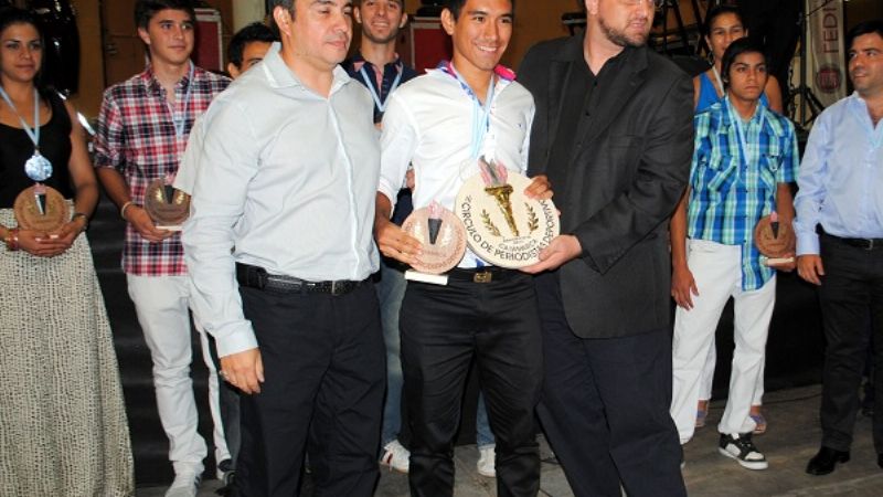 El chacarero Navarro en la Selección Argentina de ciclismo