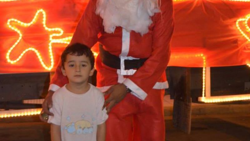 Papa Noel recorrió los barrios de Valle Viejo