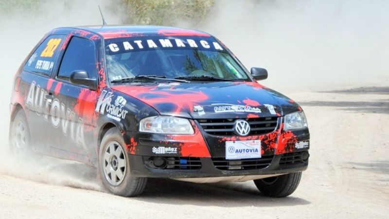 Augusto D’Agostini fue subcampeón del Rally Riojano