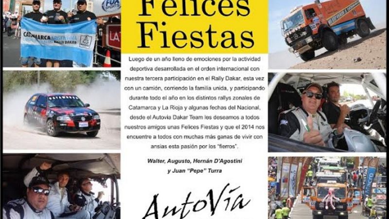 Salutación del “Dakar Team”