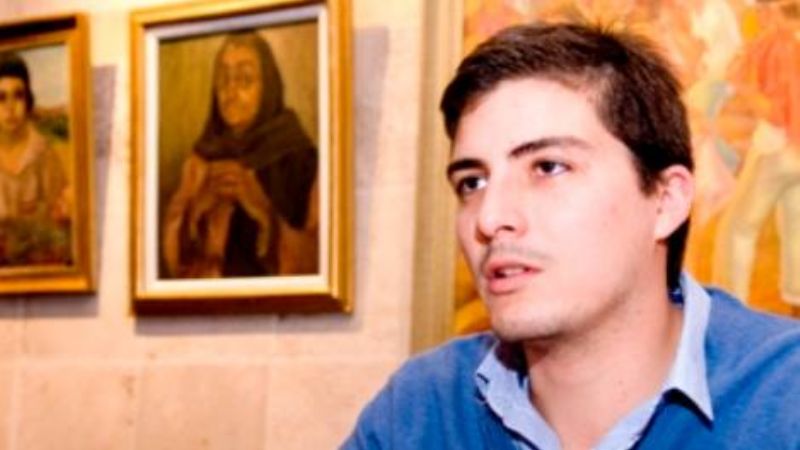 Funcionario chocó contra un moto policía