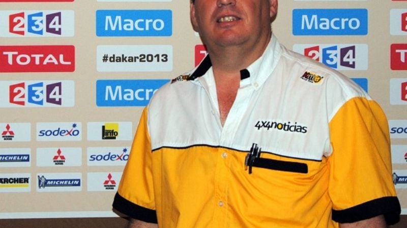 Pablo Lozada Moreno “correrá” su 6to. Dakar