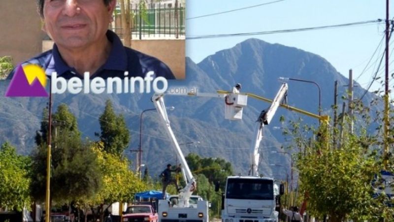 Destacan la labor de Servicios Públicos en Belén