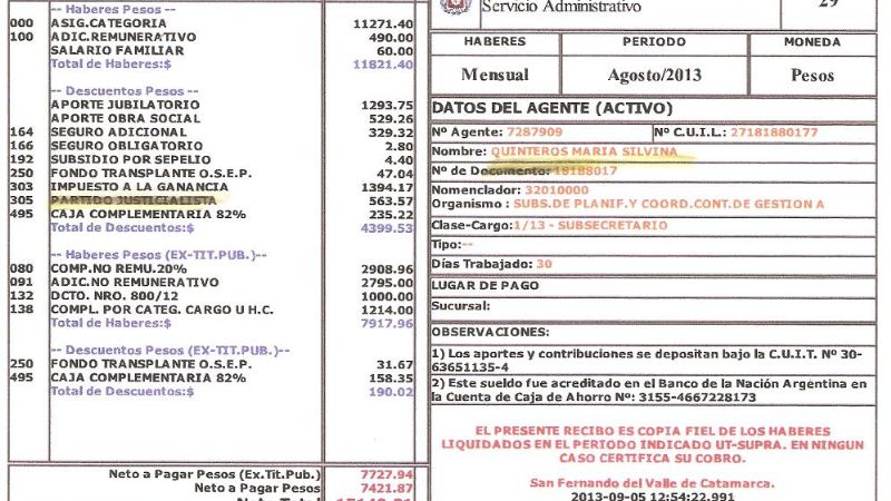Dirigente radical deja el gobierno K