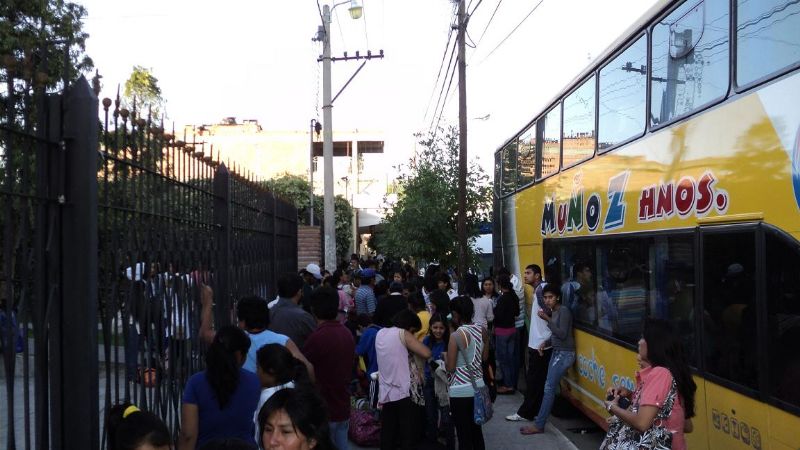 Turismo social estudiantil movilizó a más de 600 personas