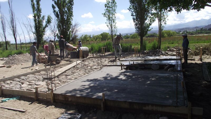 La obra de la Posta Sanitaria está en marcha