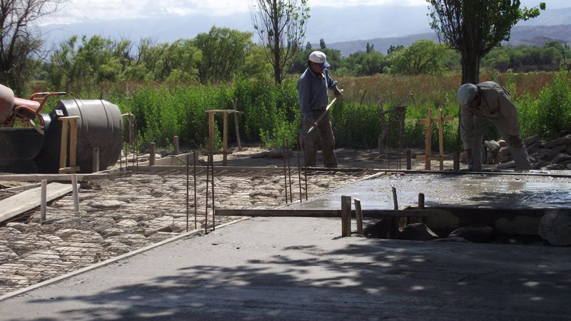 La obra de la Posta Sanitaria está en marcha