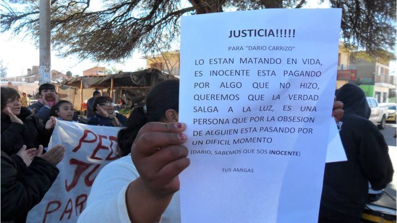 Se manifiesta el grupo \"Familias contra la Injusticia\"