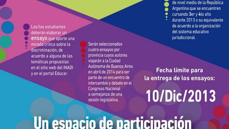 Continúa la convocatoria a jóvenes de todo el país para el Parlamento Juvenil