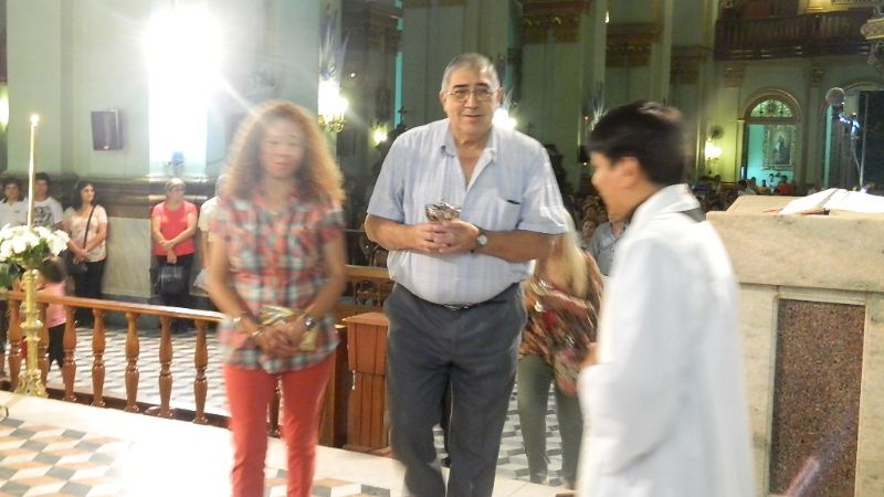 Deportes y Comercio rindieron honores a la Virgen del Valle