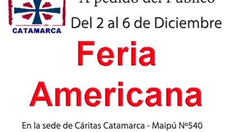 Feria Americana de Cáritas Diocesana