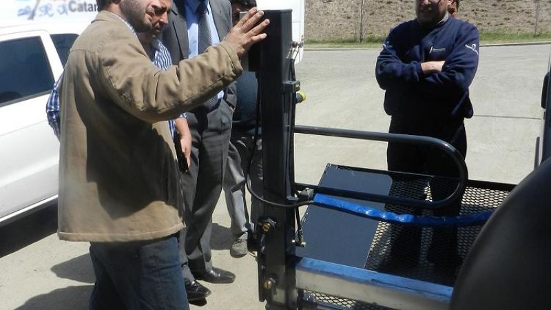 Capital adquirió un vehículo para personas con capacidades especiales