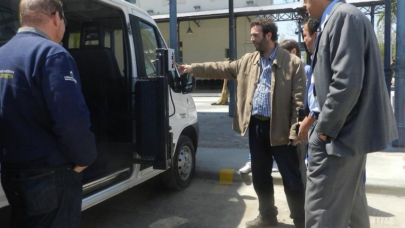 Capital adquirió un vehículo para personas con capacidades especiales