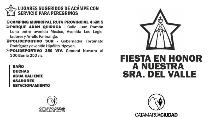 Trabajos y medidas durante la Festividades de la Virgen del Valle