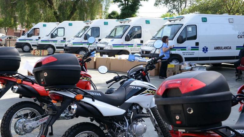 Ambulancias nuevas para diferentes áreas programáticas