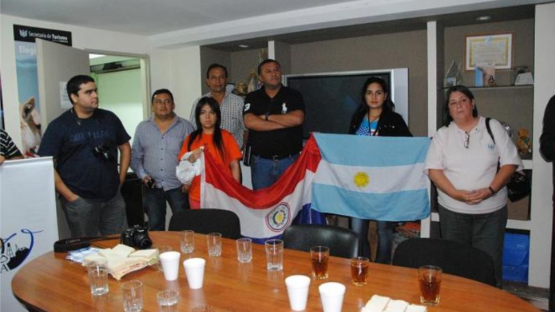 Integrantes de la ciudad paraguaya de Villeta visitan Catamarca