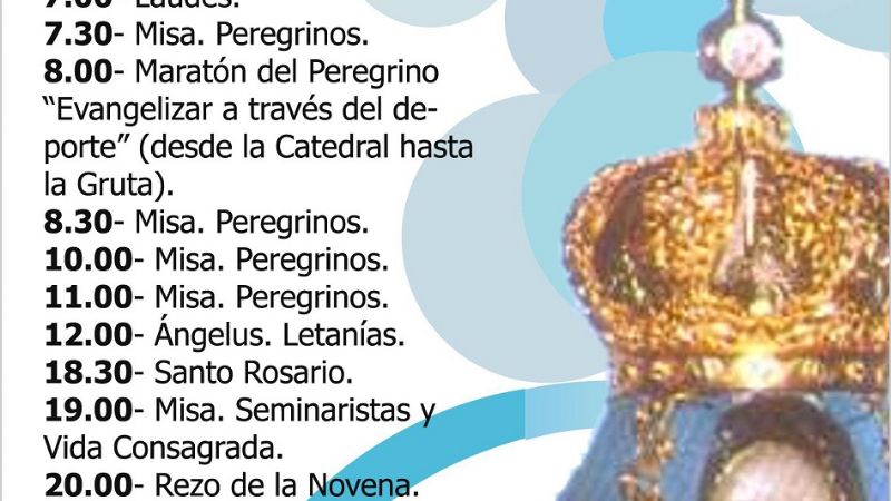 Actividades para hoy en honor a la Virgen del Valle