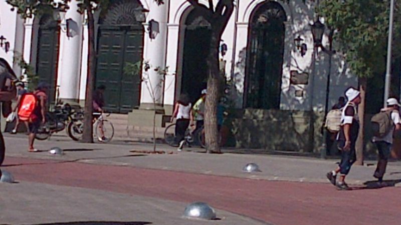 La ciudad volvió a la calma