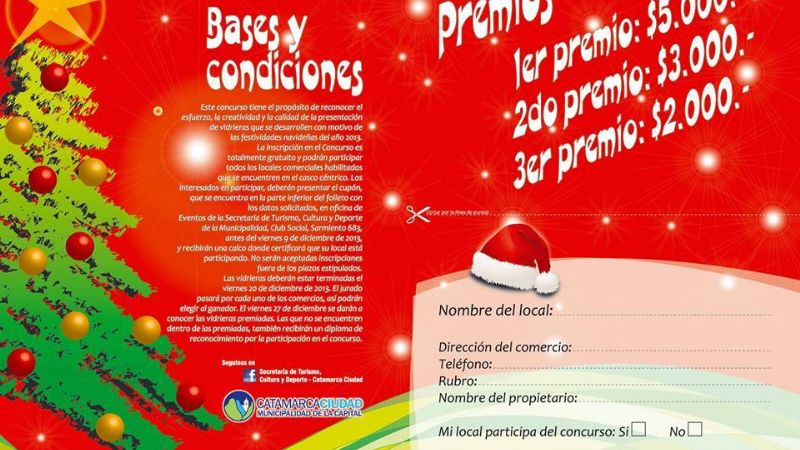 2do Concurso de “Vidrieras Navideñas”