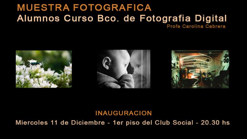 Muestra Fotográfica \"La mirada, una forma de sentir\"