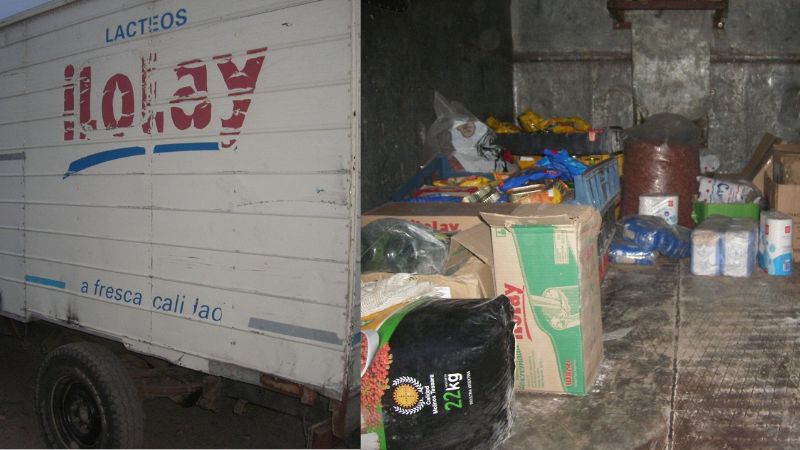 Secuestraron mercaderías en un operativo de control en el sector sur