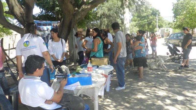 El “Municipio en tu barrio” visitó el barrio Santa Lucía