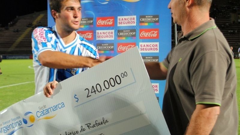 Rafaela se llevó el primer Cheque del “Bicentenario”