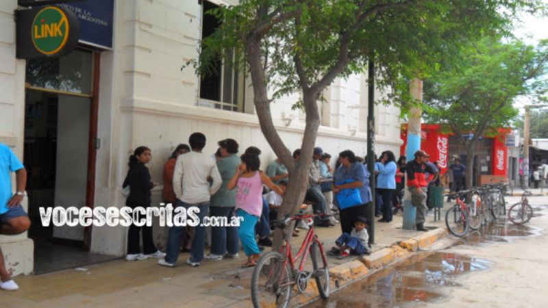 Tinogasta: Otro fin de semana con cajeros sin plata