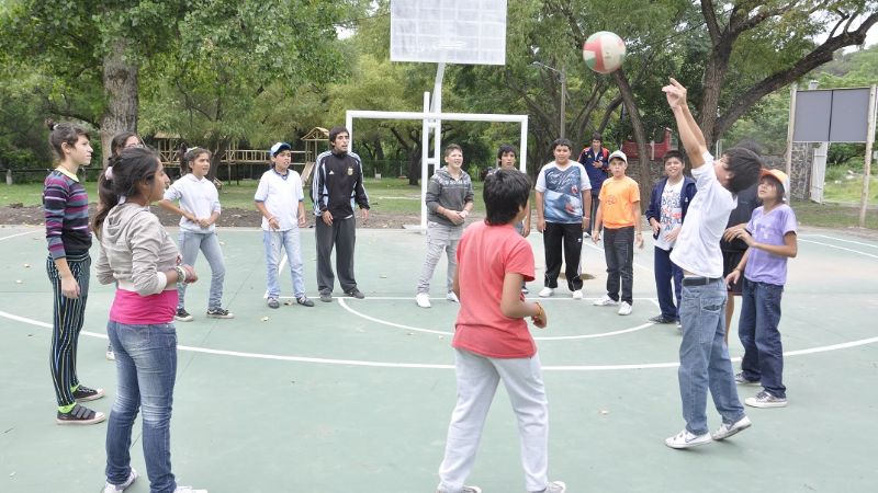 Deportes inició con los intercambios en las colonias de vacaciones
