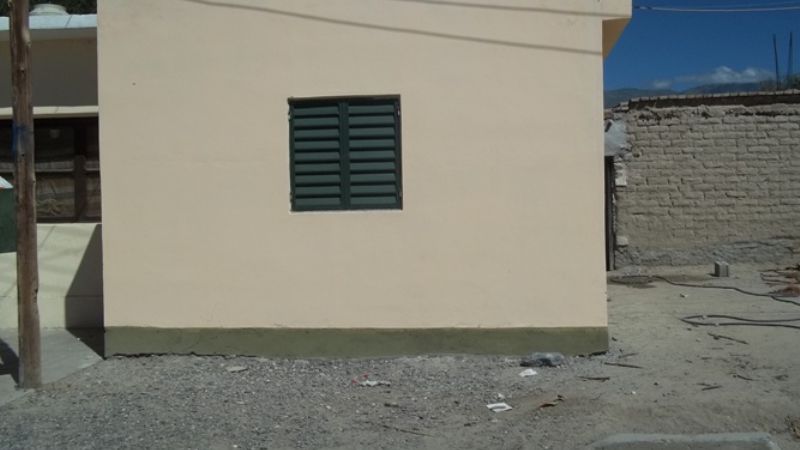 Construyeron módulos habitacionales en Santa María