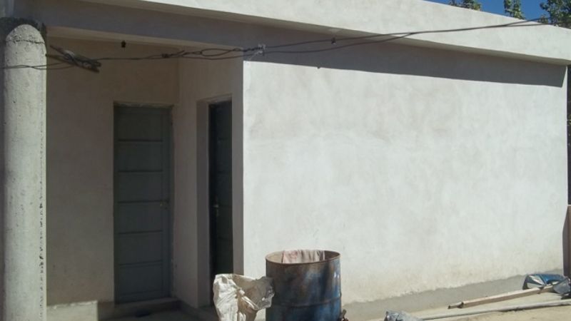 Construyeron módulos habitacionales en Santa María