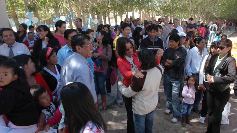 La gobernadora en Antofagasta de la Sierra