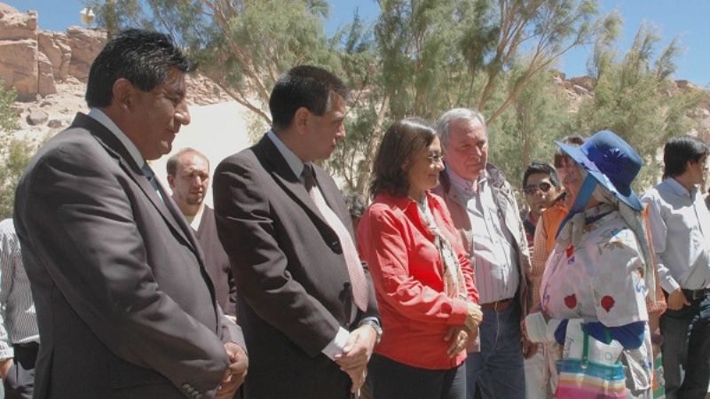 La gobernadora participó de la Feria de la Puna