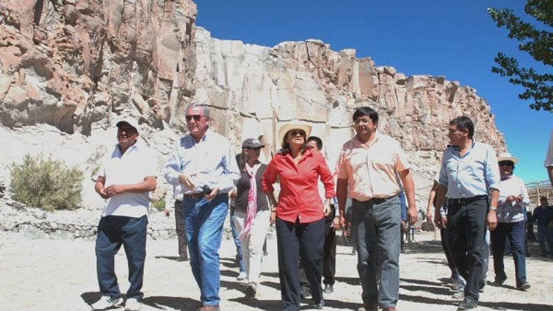 La gobernadora participó de la Feria de la Puna