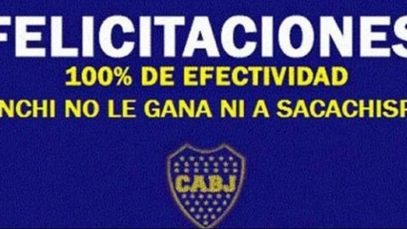 “Gastadas” hacia Boca