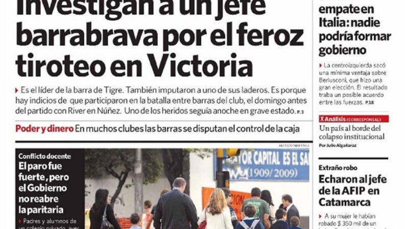 El relevo del titular de la AFIP, en Clarín