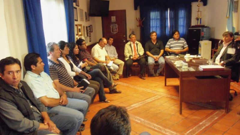 El intendente Andersch se puso al frente del problema energético