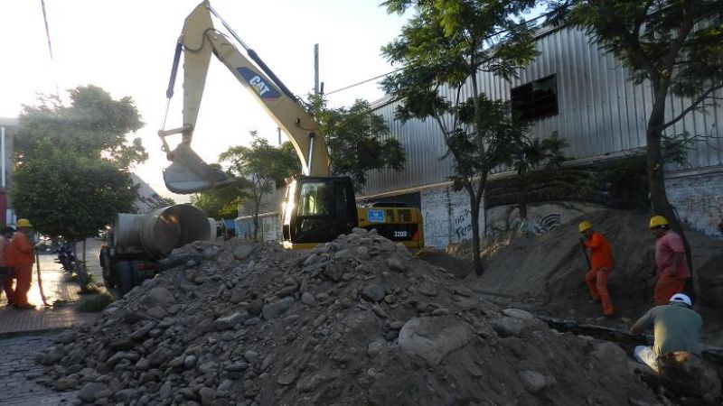 Avanza el Plan Integral de Desagües Pluviales en Capital