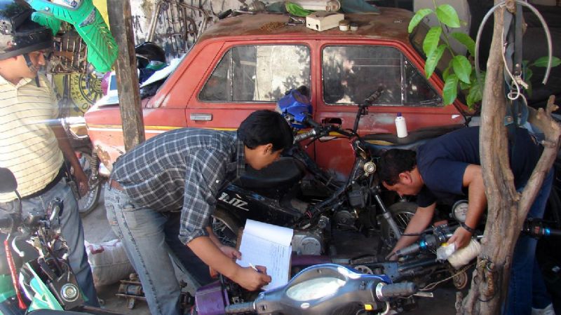 Estrictos controles a talleres mecánicos 